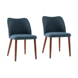 Diana Mid-Century Modern Upholstered Dining Chair,Upholstered Side Chairs,Set of 2 (Optional Types)