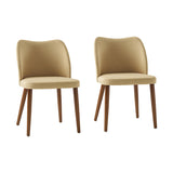 Diana Mid-Century Modern Upholstered Dining Chair,Upholstered Side Chairs,Set of 2 (Optional Types)