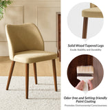 Diana Mid-Century Modern Upholstered Dining Chair,Upholstered Side Chairs,Set of 2 (Optional Types)
