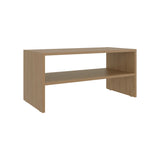 TUHOME Silpa Small Shoe Rack with Three Open Shelves and Compact Modern Design, Space-Saving Footwear Organizer for Entryways, Closets or Narrow Living Spaces, Functional Storage Solution for Everyday Shoes and Accessories