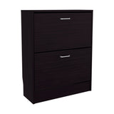 Inola Two-Door Shoe Rack Cabinet with Adjustable Shelves, Modern Footwear Storage Organizer for Entryways, Bedrooms, or Closets, Compact Design for Efficient Shoe Organization