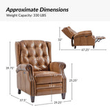 Ruben Buttery Leather Power Recliner