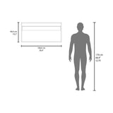 Wall Cabinet Zurich, Two Doors, Large Drawer