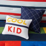Cool Kid Color Block Comforter Set
