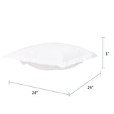 Puff Ottoman Cover Seascape Natural -Cover Only