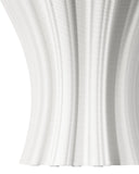Godet White Vase