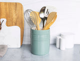 Kook Ceramic Utensil Holder Crock for Kitchen