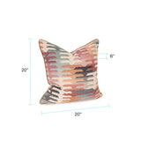 Navajo Multi 20x20 Poly Filled Pillow