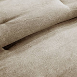 Lodge Cabin Microsuede 7-Piece Comforter Set, Taupe