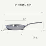 MADE IN Stainless Clad Frying Pan