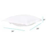 Puff Chair Ottoman Seascape Natural Cushion and Cover