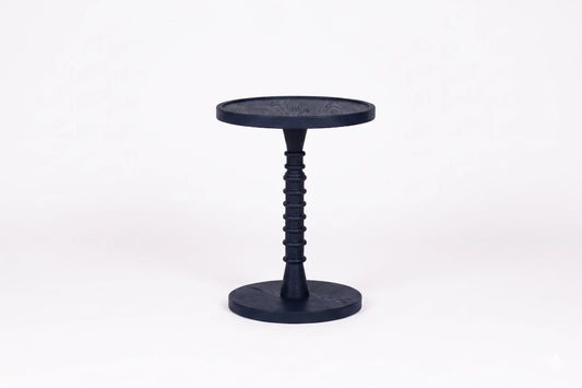 Threaded Drink Table Navy Blue