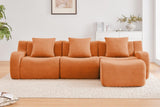 ROMA 115.3" 3-Seater Sofa with 1 Ottoman