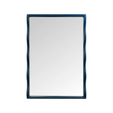 Willow Scalloped Mirror Blue