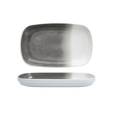 La Cote Outdoor Mistral Gray Rectangular Platter 11x7”
