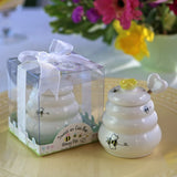 Sweet As Can Bee Ceramic Honey Pot with Dipper