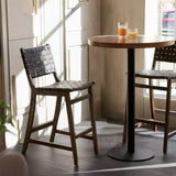 Dovenby Leather Bar Stool