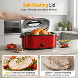 26QT/28QT Electric Roaster with Buffet Server