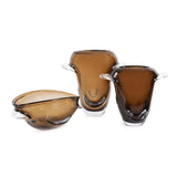 Smokey Umber Glass Bowl