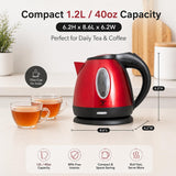 1.2L Stainless Steel Electric Kettle 1500W