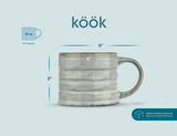 Kook 5-Piece Nonstick Carbon Steel Bakeware Set