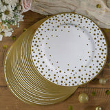 13” Classic Gold Foil Dot Placemat (Set of 24)