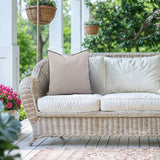 24 x 24 Outdoor Pillow with Dec Cord- Seascape Sand- Poly Insert