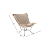 Komodo Sand Puff Chair and Frame