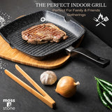 Moss & Stone 11-Inch Nonstick Grill Pan