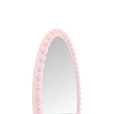 Varsha Oval Glossy Lilac Mirror
