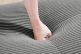 MIA 117'' 3-Seater Sofa with 1 Ottoman
