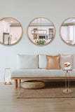 Johann Round Beveled Mirror