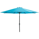 13 ft Outdoor Patio Umbrella with Push Button Tilt/Crank