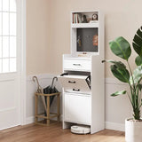 Wholesale 5-in-1 Shoe Cabinet with Flip Drawer, Entryway Shoe Storage