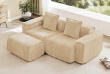 HARRISON 78" Loveseat with 1 Ottoman