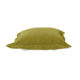Patio Scroll Puff Ottoman Cover & Cushion- Alicante Moss