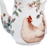 Multi-Color 11 Piece Bone China Tea Set with Giftbox
