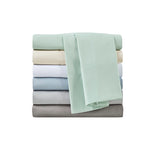 Smart Cool Quick Drying Solid Microfiber Sheet Set, Grey