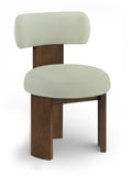 Atelier - Vegan Leather Upholstered Dining Chair (Set of 2) - Painted Brown Frame