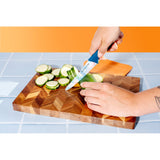 3-Piece Printed Kitchen Knife Set-Floral