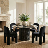 Celine - Velvet Performance Fabric Upholstered Dining Chair (Set of 2)