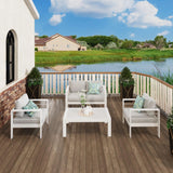 Outdoor Loveseat Aluminum Patio Furniture Sofa