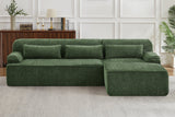 ZELAR 102" Chenille Right Chaise Sofa