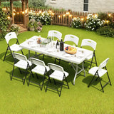 Wholesale Foldable Outdoor Dining Set with Fully assembled Dining