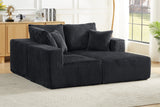 KALEN 103" Corduroy Right Chaise Sofa