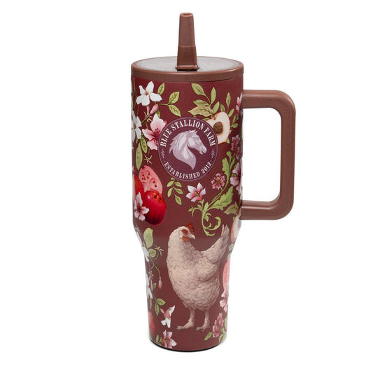 lue Stallion Gertrude Chicken Tumbler 40oz