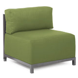 Axis Chair Seascape Moss Titanium Frame