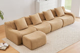 ROMA 148" 4-Seater Sofa with 1 Ottoman