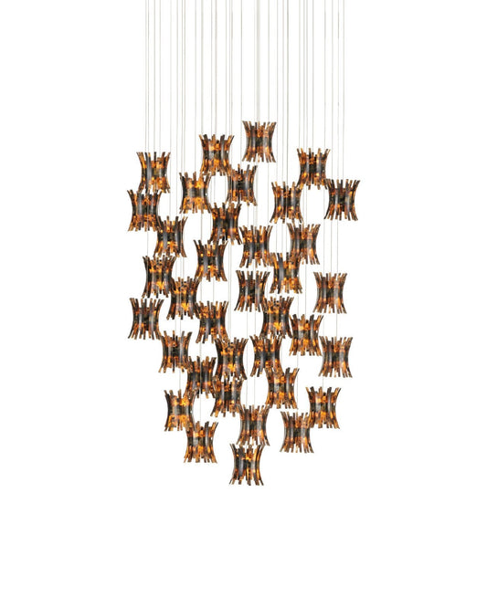 Alsop 36-Light Round Multi-Drop Pendant