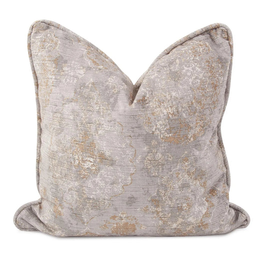 24 x 24 Pillow Baroque Mercury - Down Insert